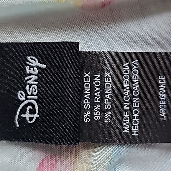 Disney Mickey Ears Elastic Waistband Pajama Shorts Bottoms Women's Size Large - Picture 8 of 9